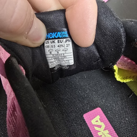 Hoka Shoes Womens Size 10B Pink Arahi 6 Performance Running Athletic Sneakers - Picture 10 of 10